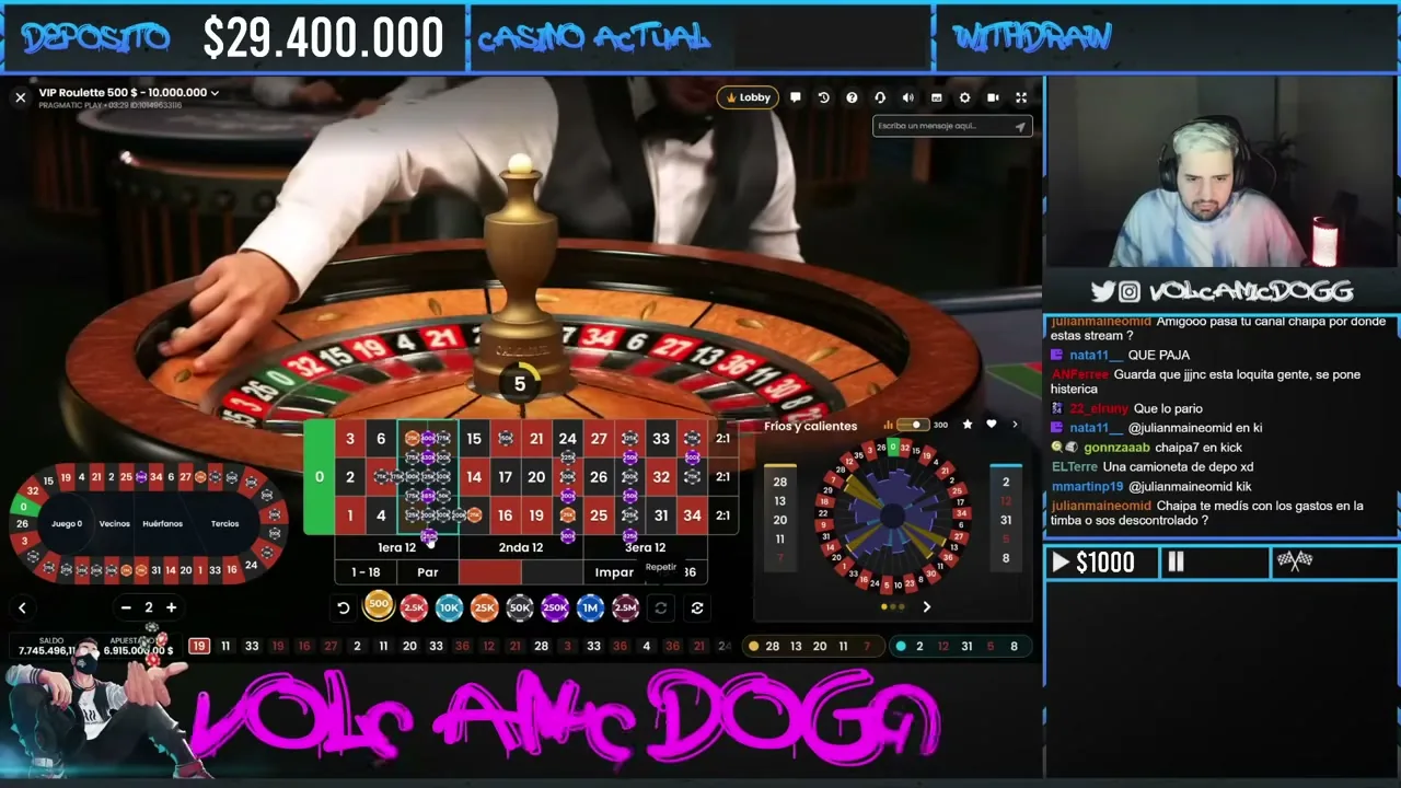 Jugador apostando a la ruleta en vivo desde el móvil en un casino con licencia DGOJ