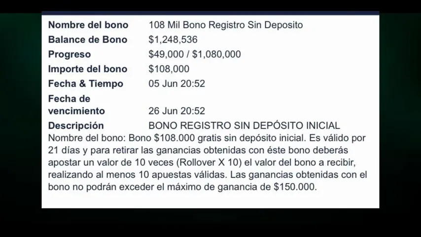 Concepto de requisitos de apuesta o rollover en un bono de casino online