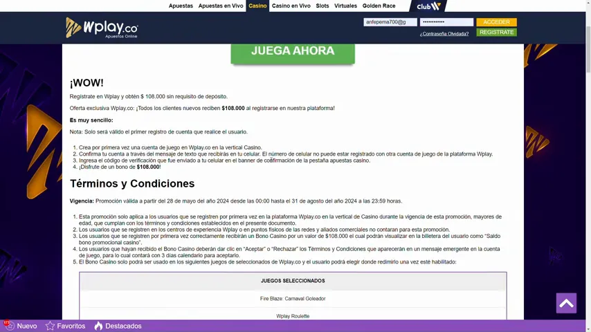 Checklist para cumplir el rollover de un bono sin agotar el presupuesto