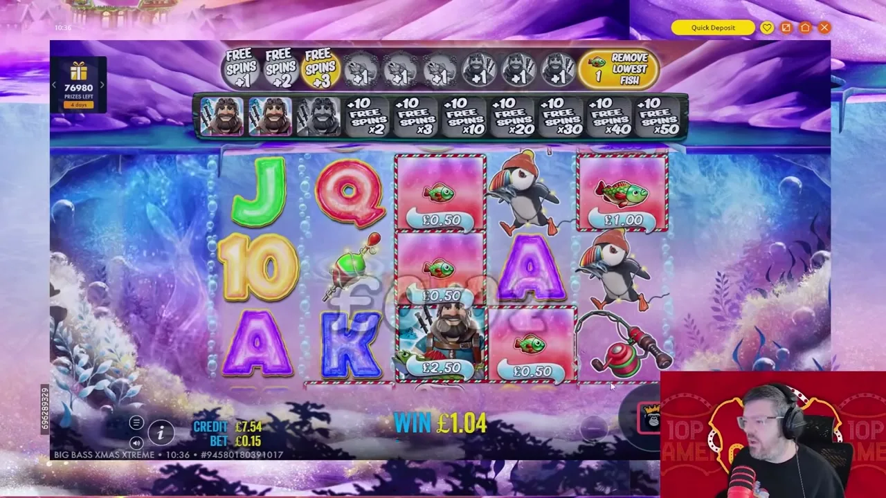 Big Bass Bonanza — Casino en vivo