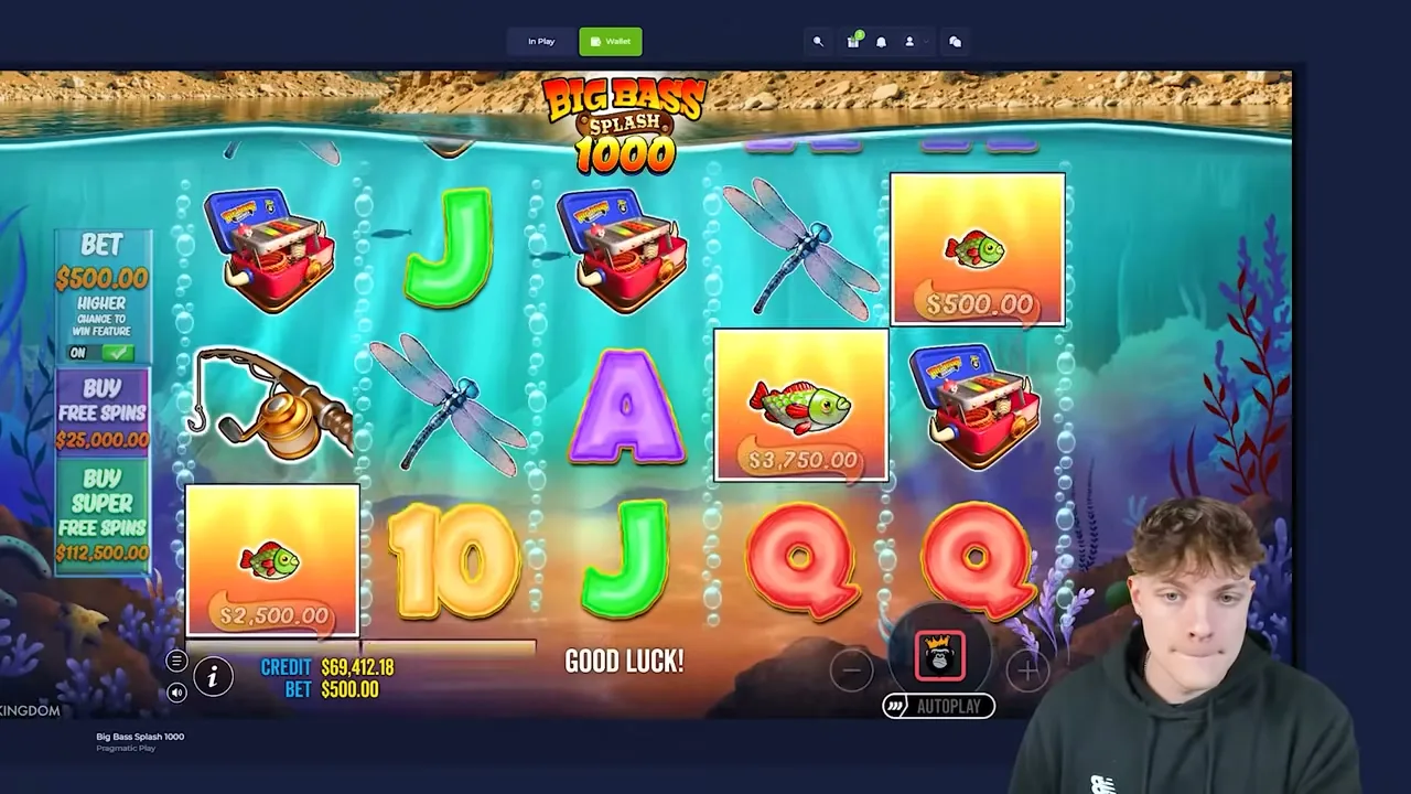 Big Bass Splash — Contribución al rollover