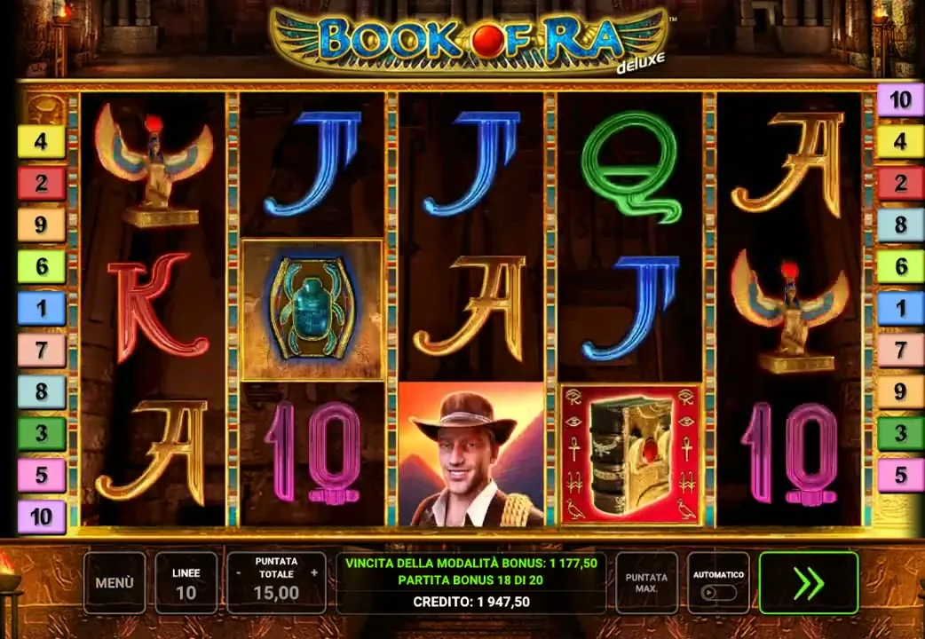 Book of Ra Deluxe — El juego no carga