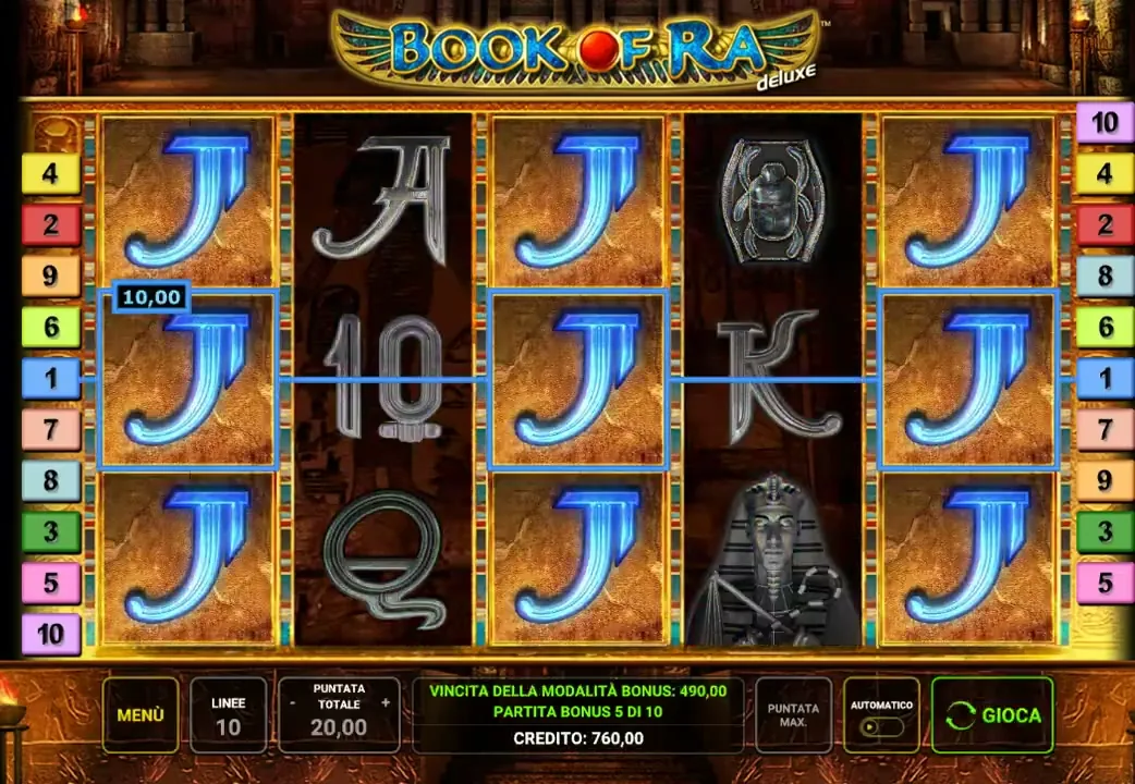 Book of Ra Deluxe — Casino en el móvil