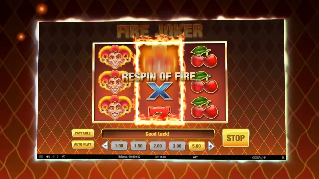 Fire Joker — Casino en vivo