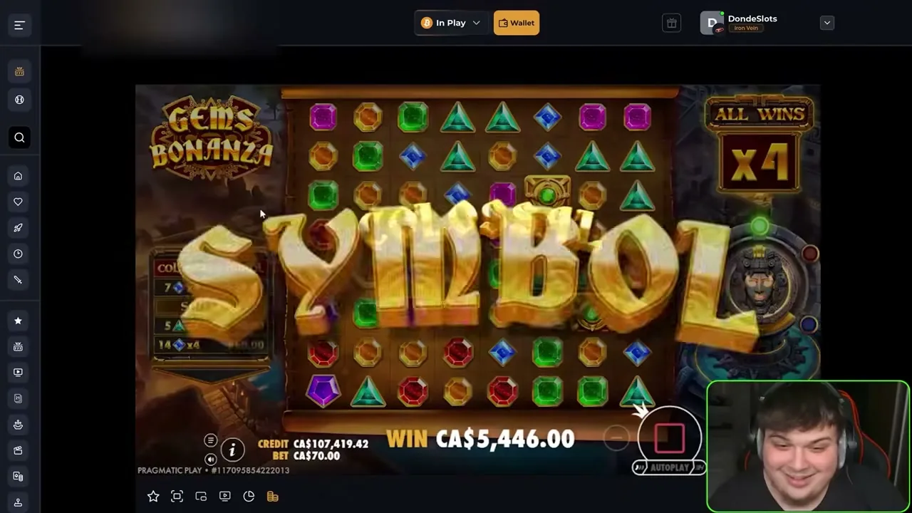 Gems Bonanza — Contribución al rollover