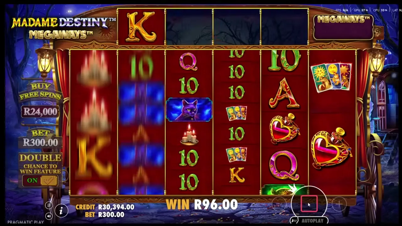 Madame Destiny Megaways — Casino en vivo
