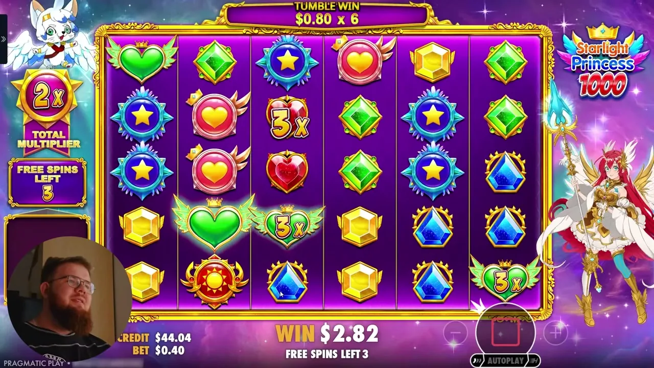 Starlight Princess 1000 — Contribución al rollover