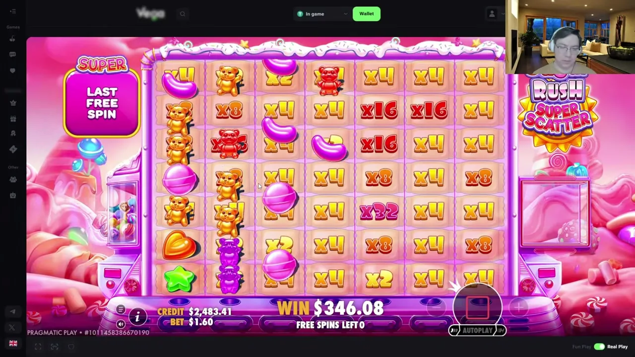 Sugar Rush — Compra de bonus