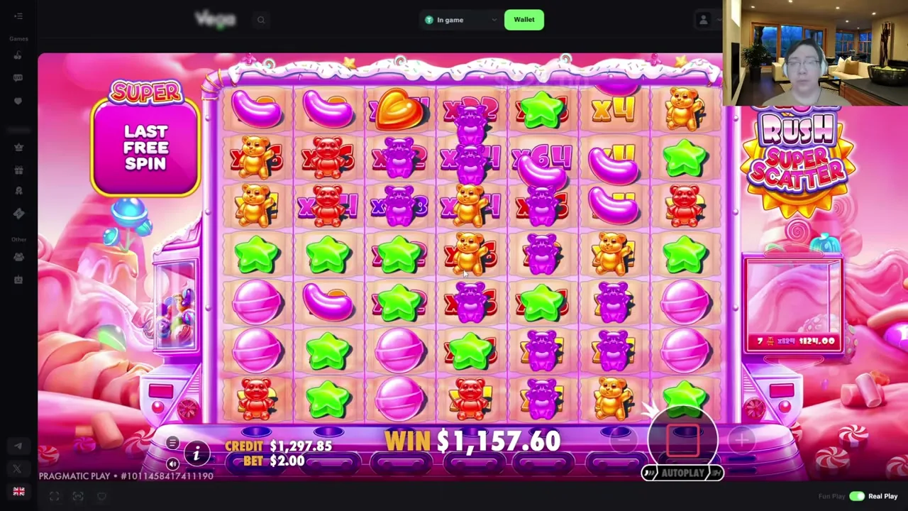 Sugar Rush — Casino en vivo