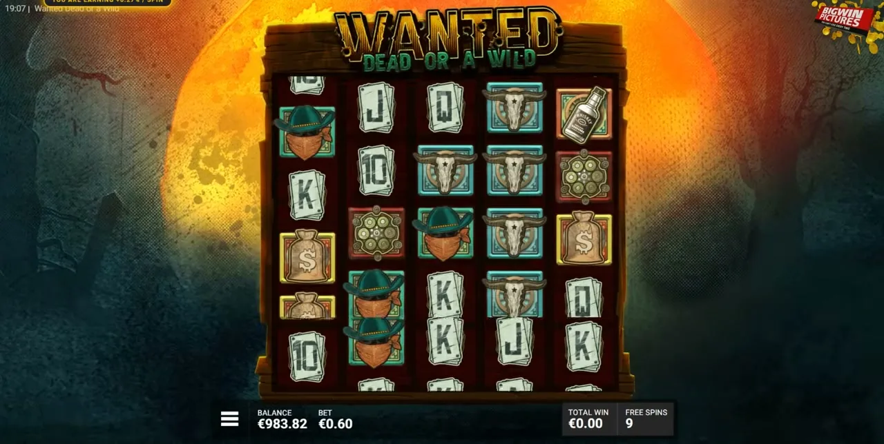 Wanted Dead or a Wild — Compra de bonus