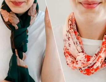 Cómo atar un pañuelo y una bufanda alrededor del cuello: 6 formas interesantes