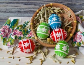 Hermosos huevos de Pascua con tus propias manos. Clase maestra. Foto