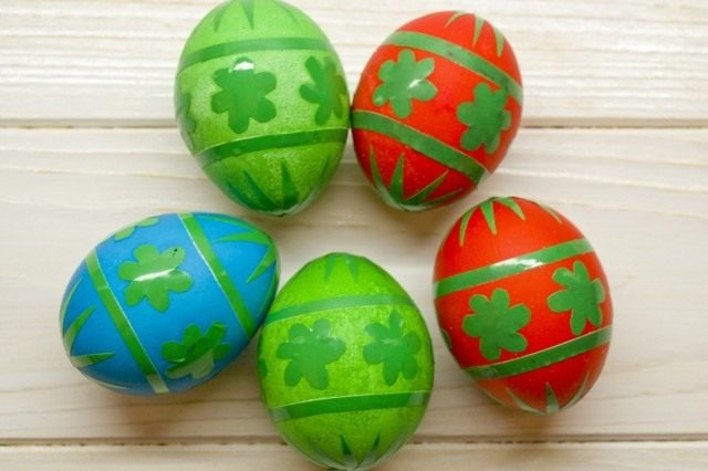 Hermosos huevos de Pascua con tus propias manos. Clase maestra. Foto